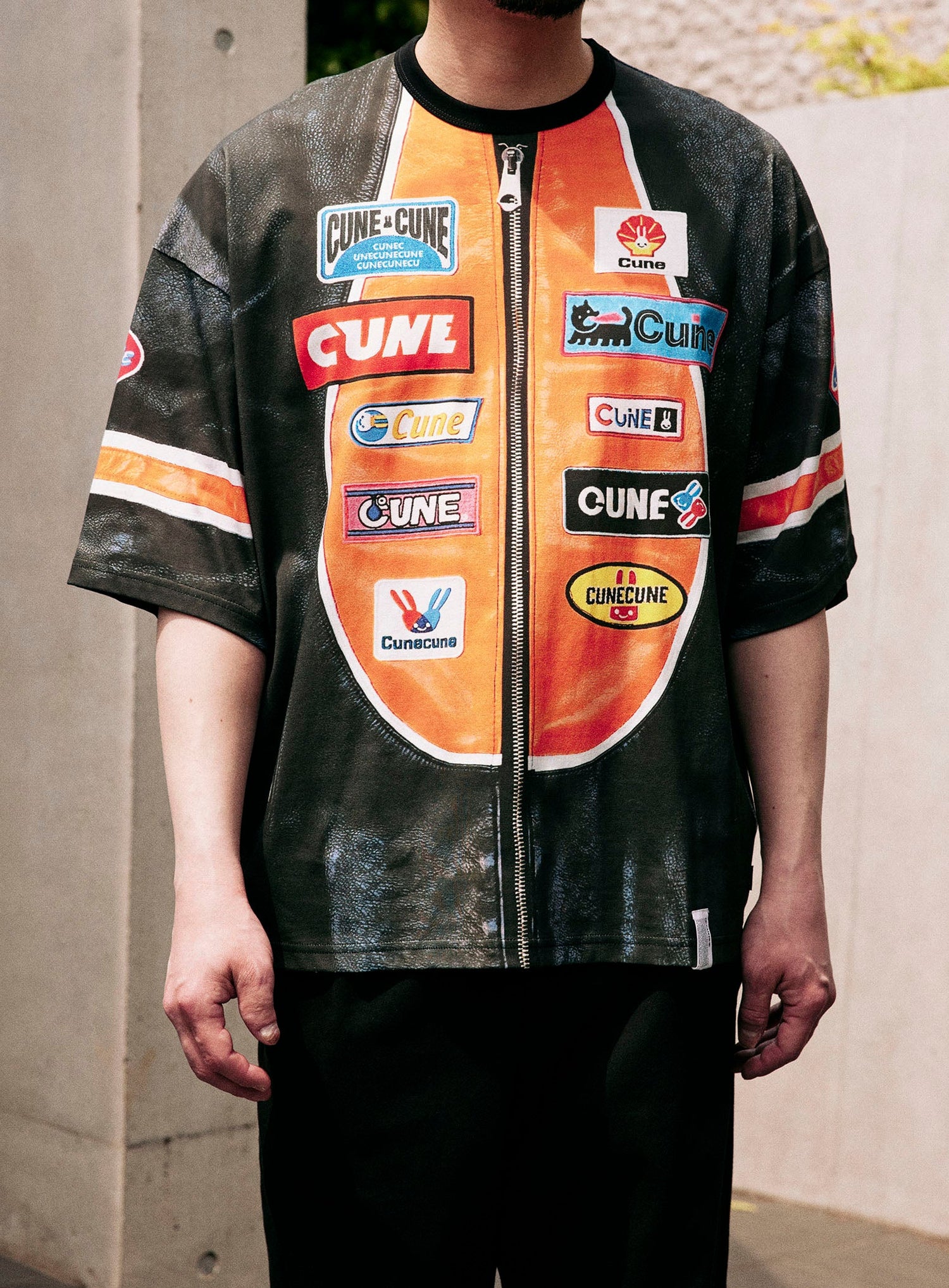 ワッペン MOTORCYCLE JACKET ビッグTシャツ