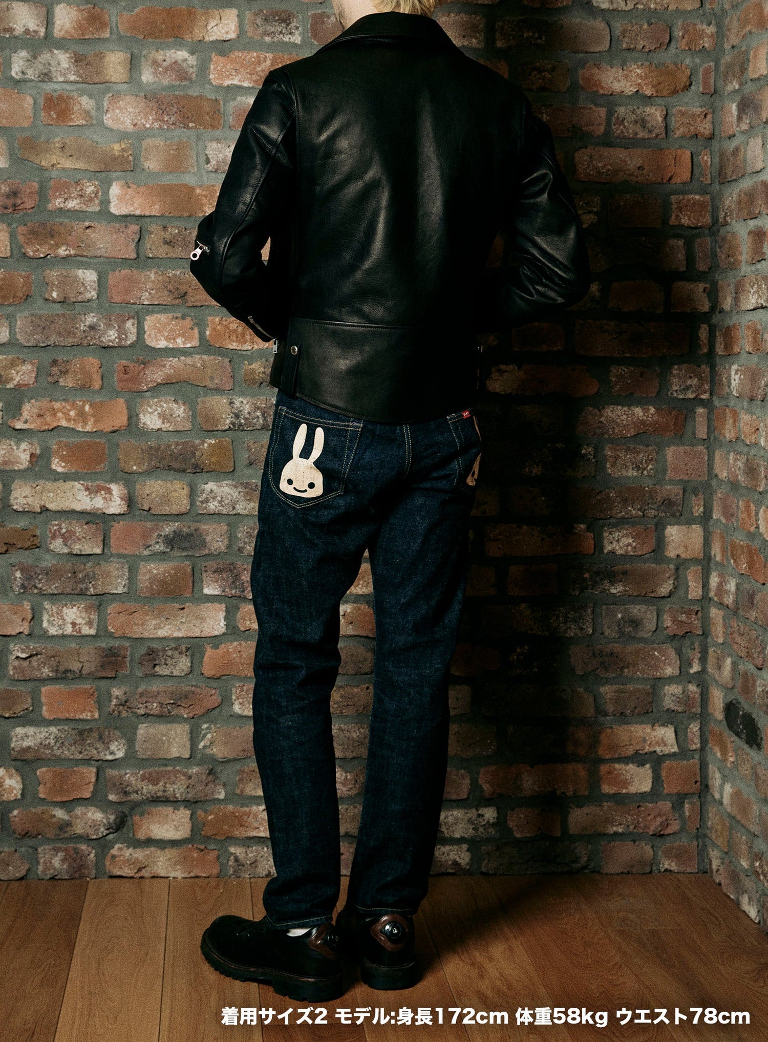 カウレザーの三RIDERS JACKET