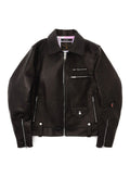 カウレザーの二RIDERS JACKET 白ウサギ