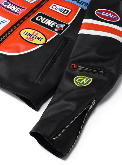 ワッペン MOTORCYCLE JACKET