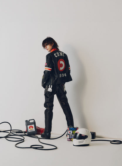 ワッペン MOTORCYCLE JACKET