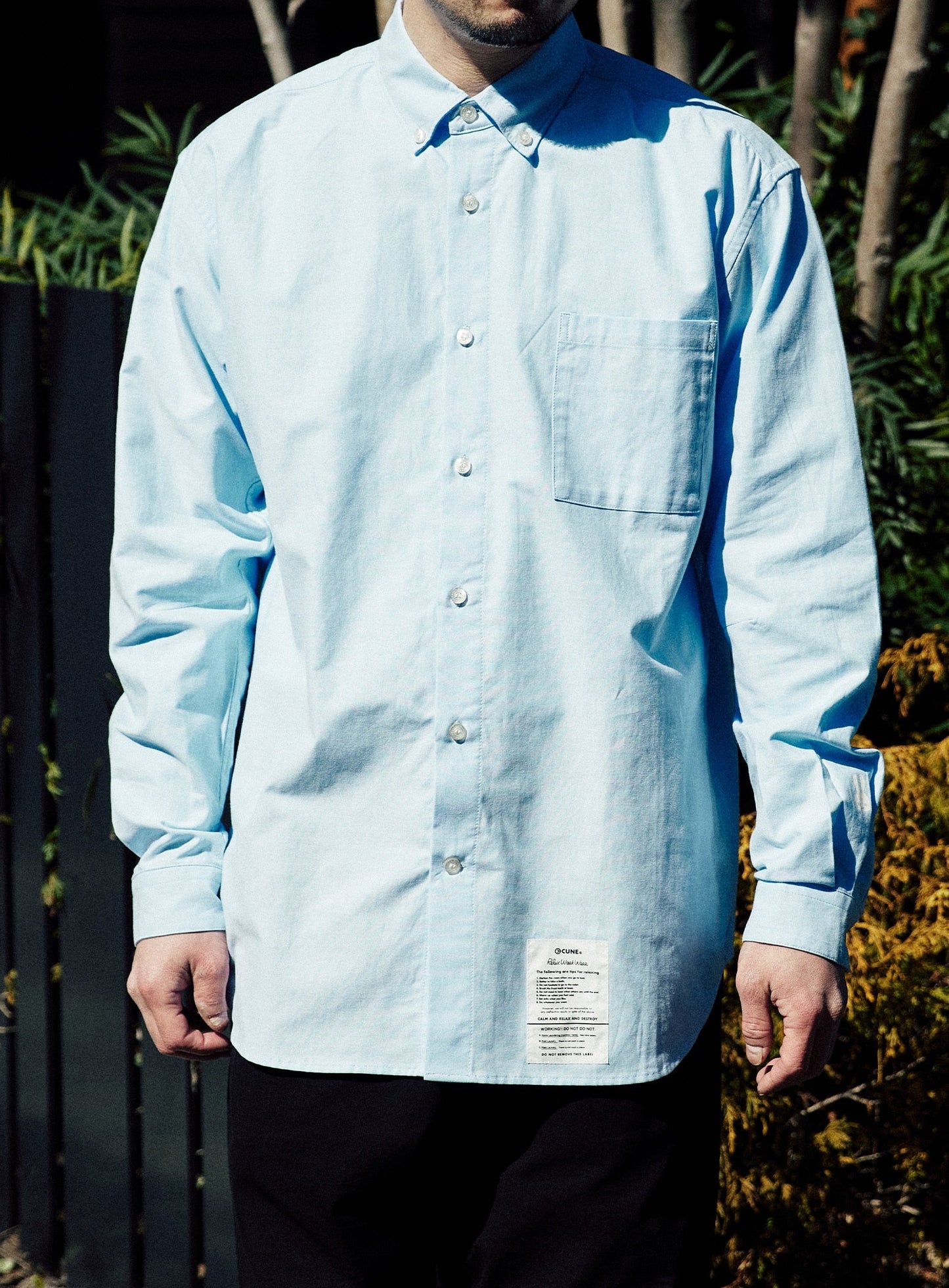 ＜CUNE RELAX WORK WEAR＞ ボタンダウンシャツ