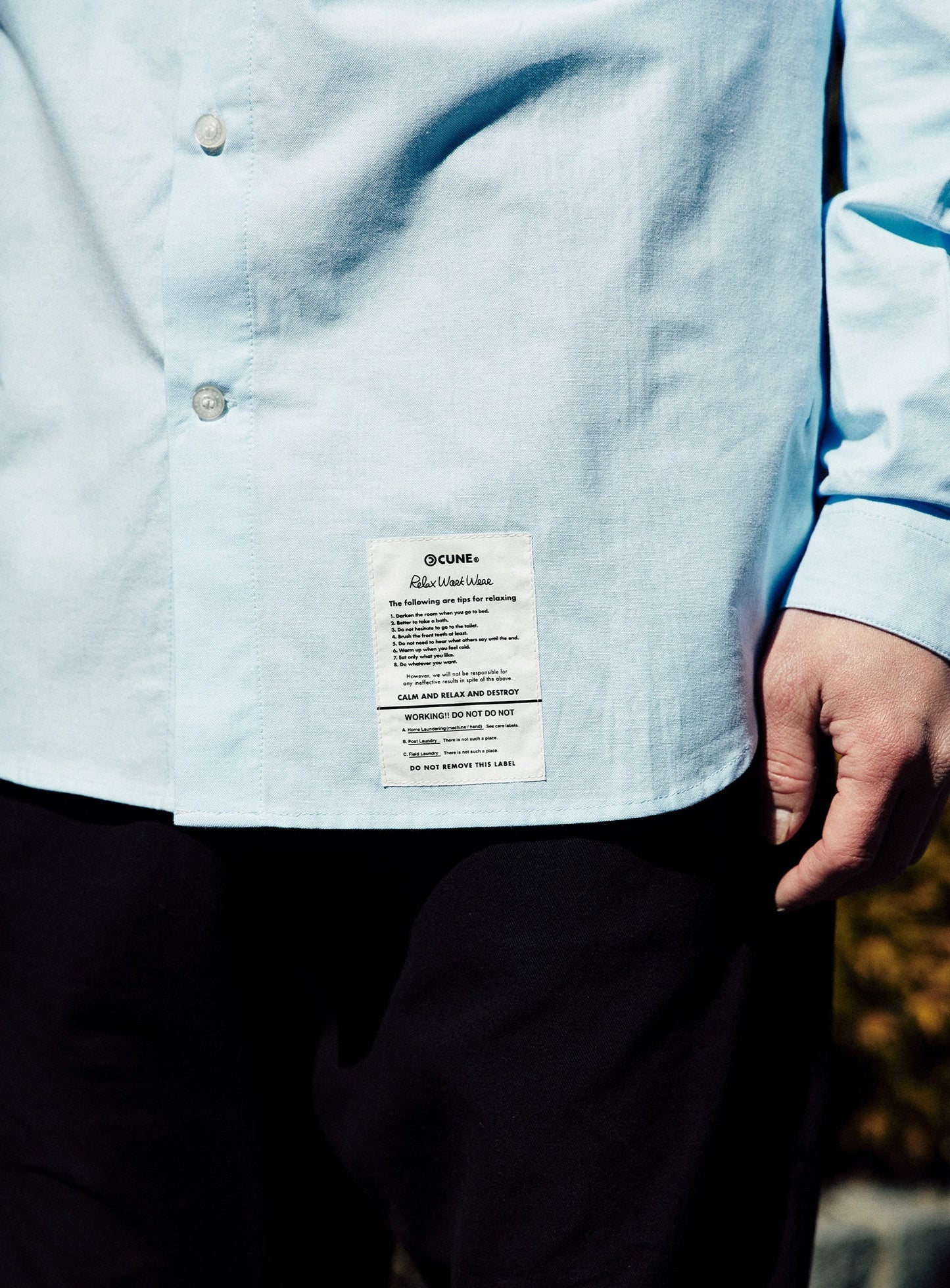 ＜CUNE RELAX WORK WEAR＞ ボタンダウンシャツ