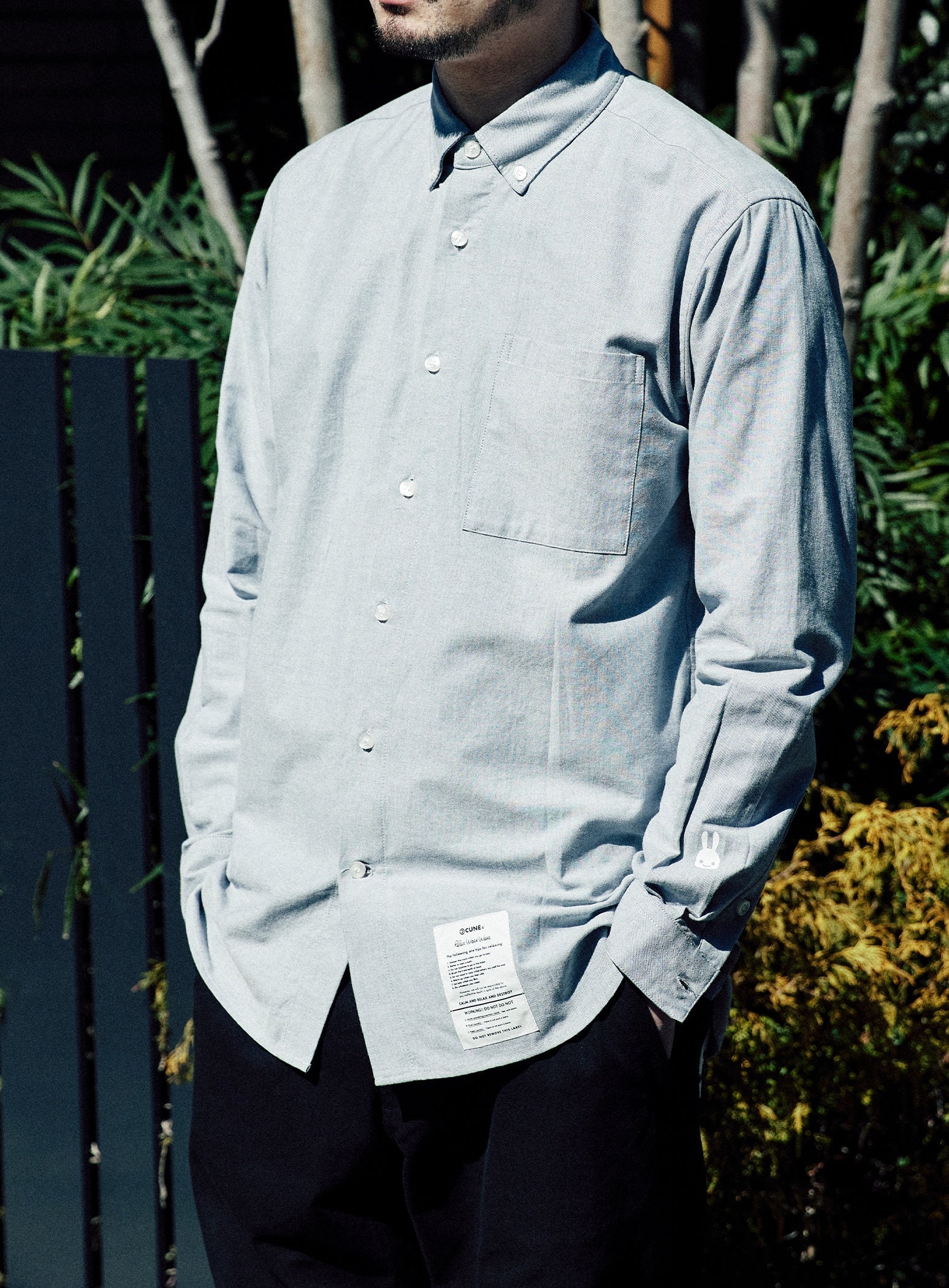 CUNE RELAX WORK WEAR＞ ボタンダウンシャツ