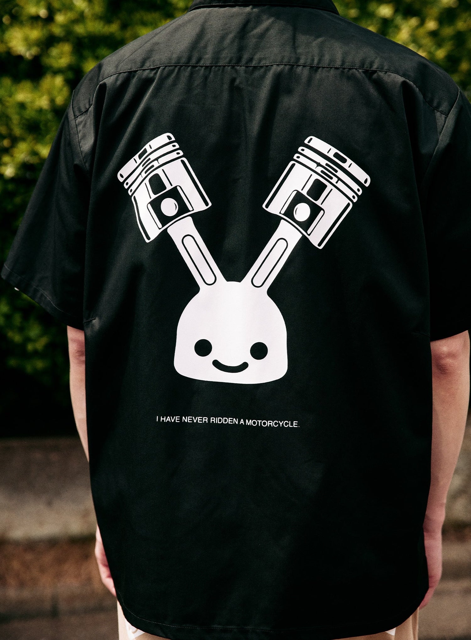 半袖ワークシャツ エンジン