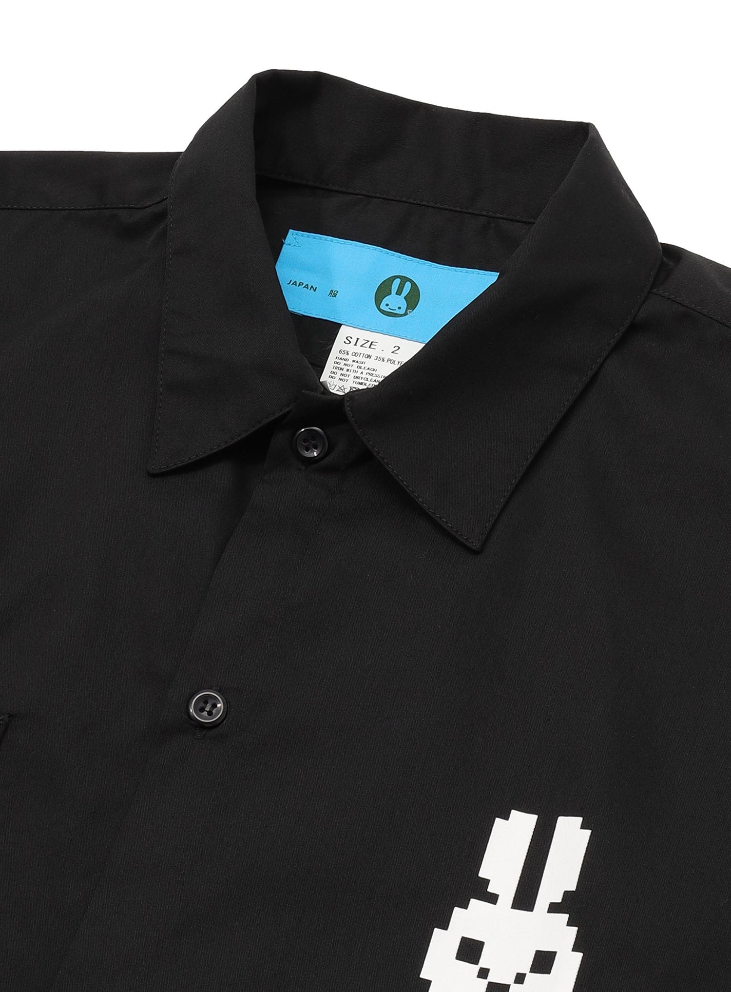 PAC-MAN COLLAB WORK SHIRTS 耳付きゴースト