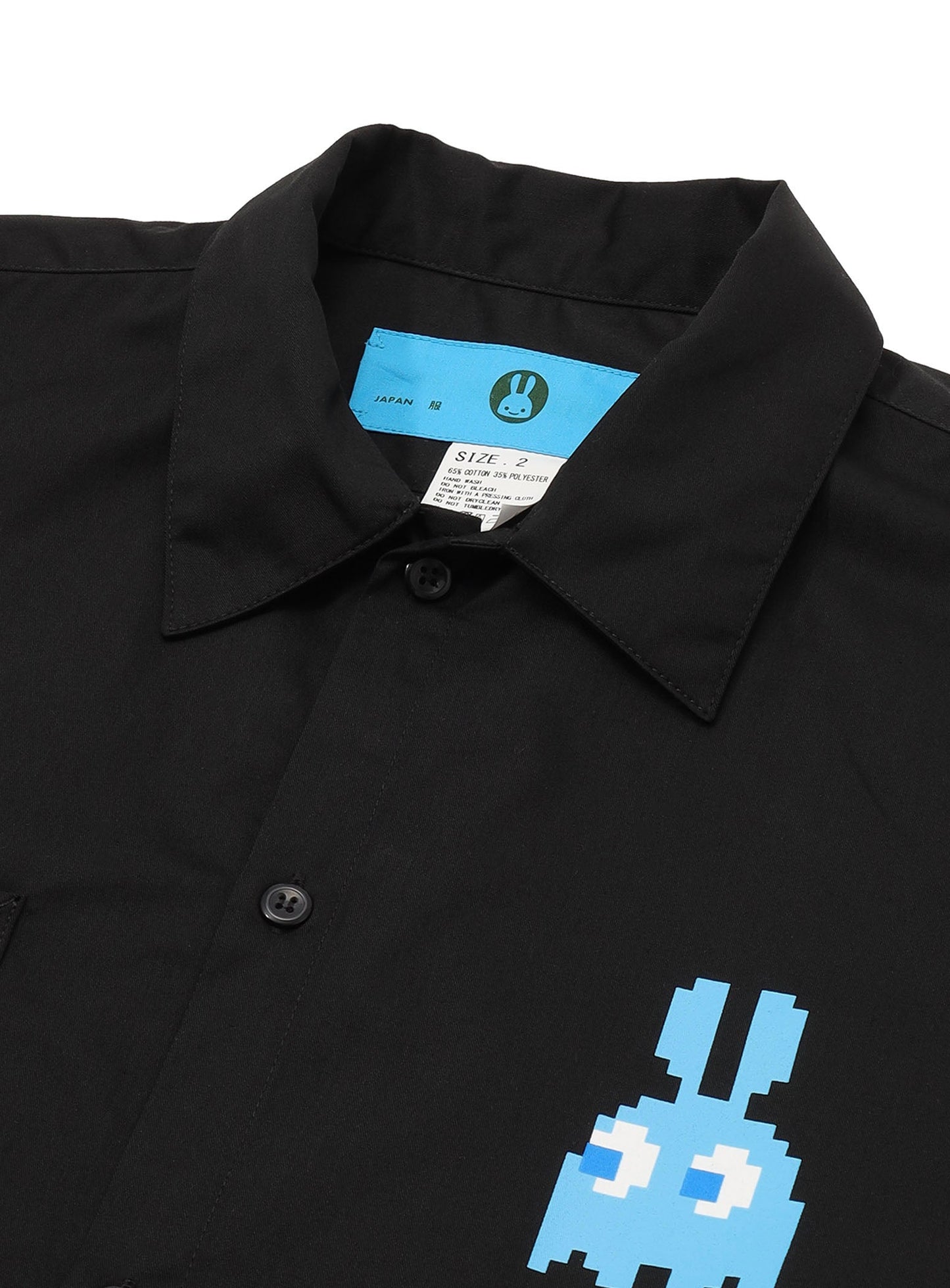 PAC-MAN COLLAB WORK SHIRTS メイズにウサギ