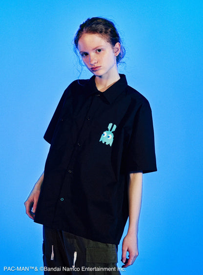 PAC-MAN COLLAB WORK SHIRTS メイズにウサギ