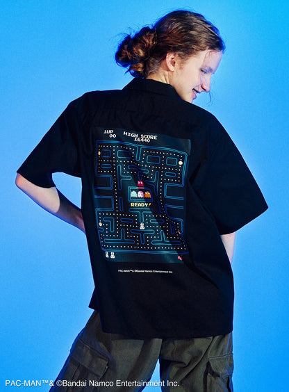 PAC-MAN COLLAB WORK SHIRTS メイズにウサギ