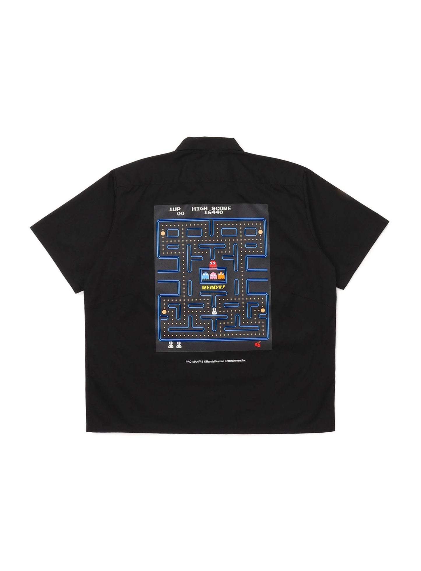 PAC-MAN COLLAB WORK SHIRTS メイズにウサギ