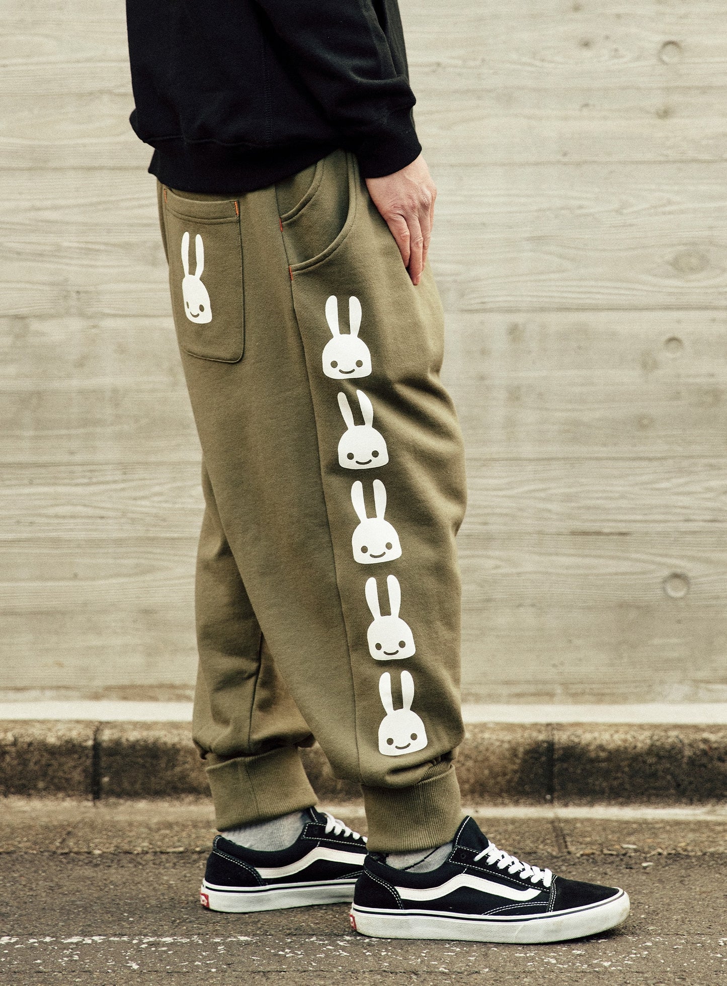 レイヤードポケットサルエルパンツ