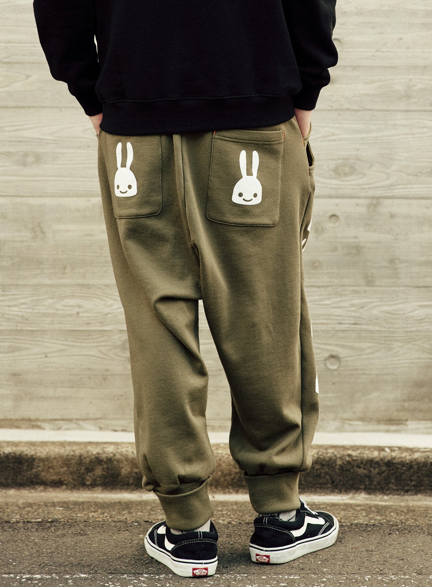 レイヤードポケットサルエルパンツ