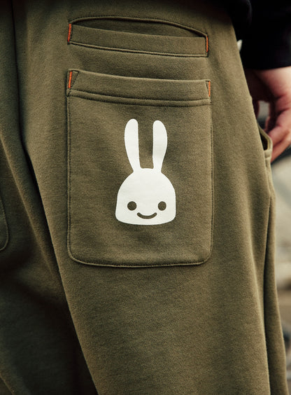 レイヤードポケットサルエルパンツ