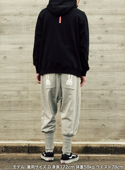 レイヤードポケットサルエルパンツ