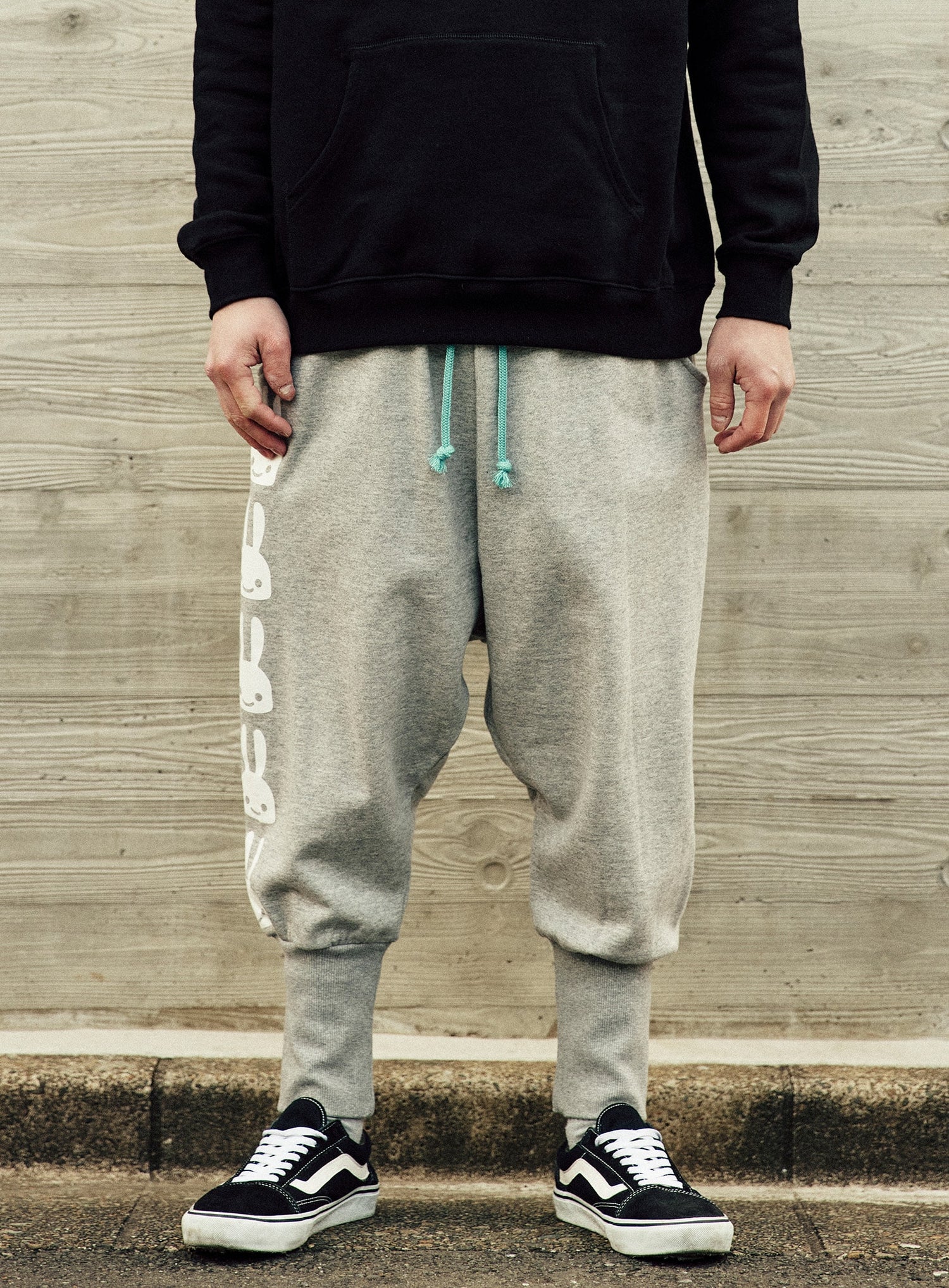 レイヤードポケットサルエルパンツ