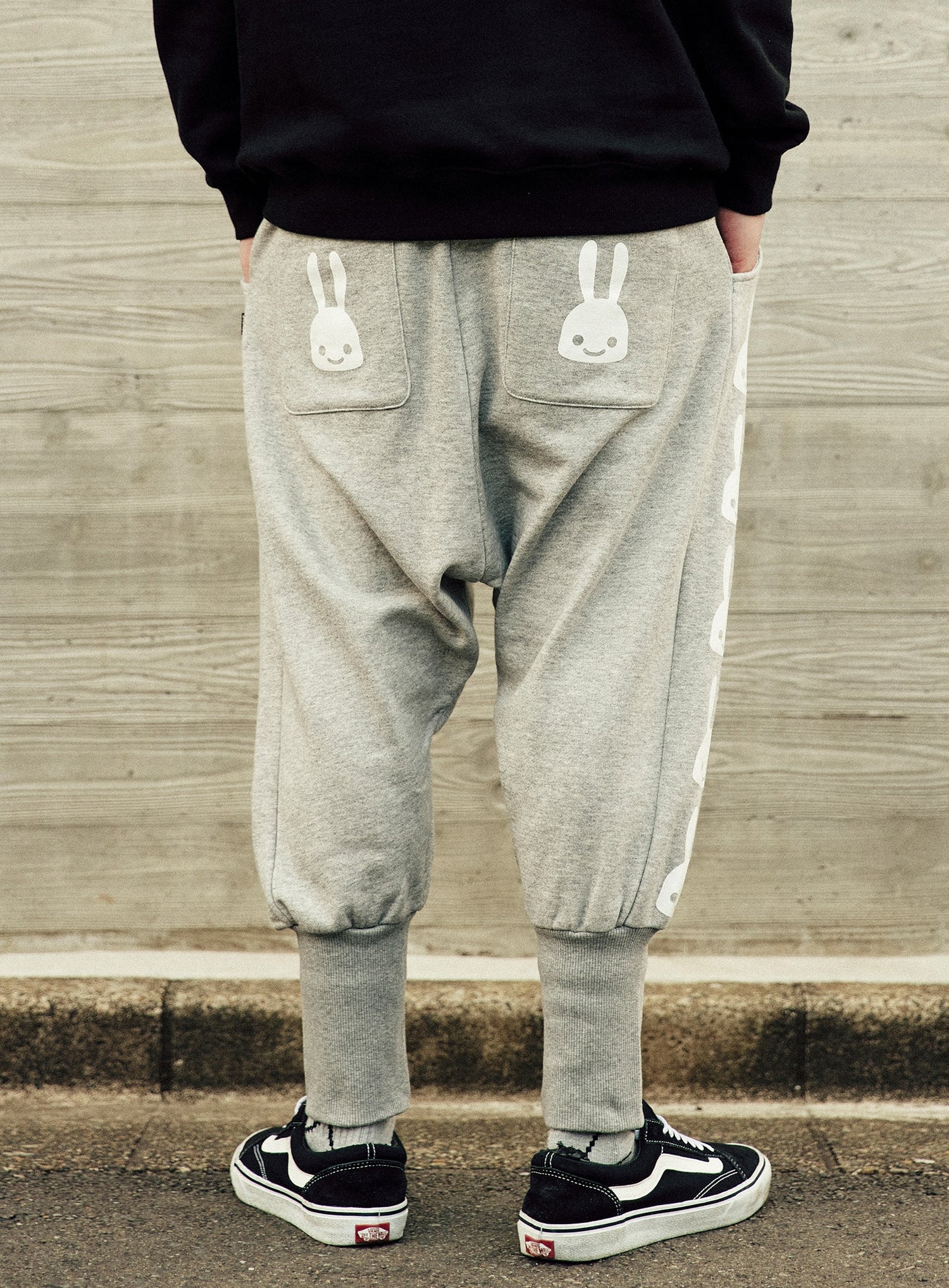 レイヤードポケットサルエルパンツ