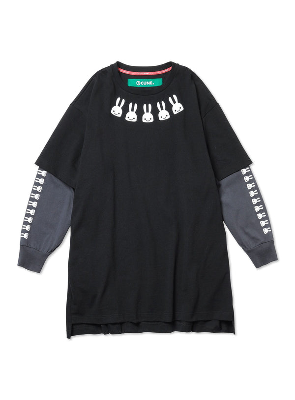 レイヤードビッグT