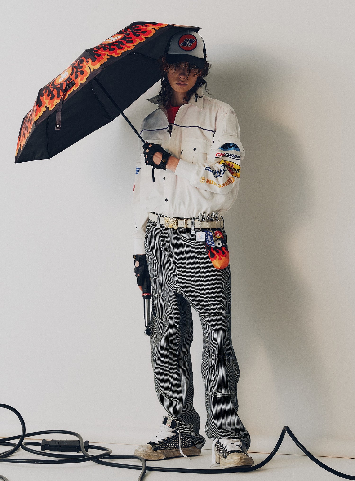 ＜CUNE RELAX WORK WEAR＞ ペインターパンツ ヒッコリー