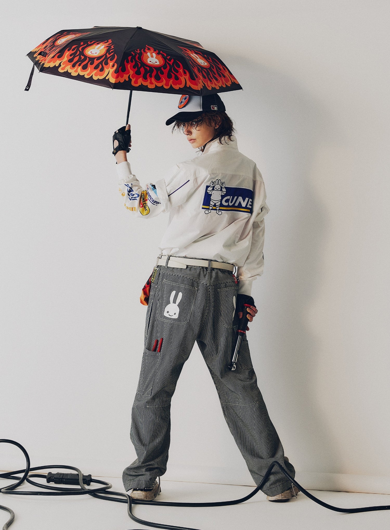 ＜CUNE RELAX WORK WEAR＞ ペインターパンツ ヒッコリー