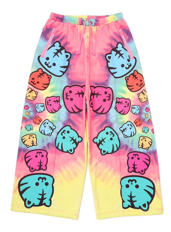 タイダイとらちゃんトラックパンツ