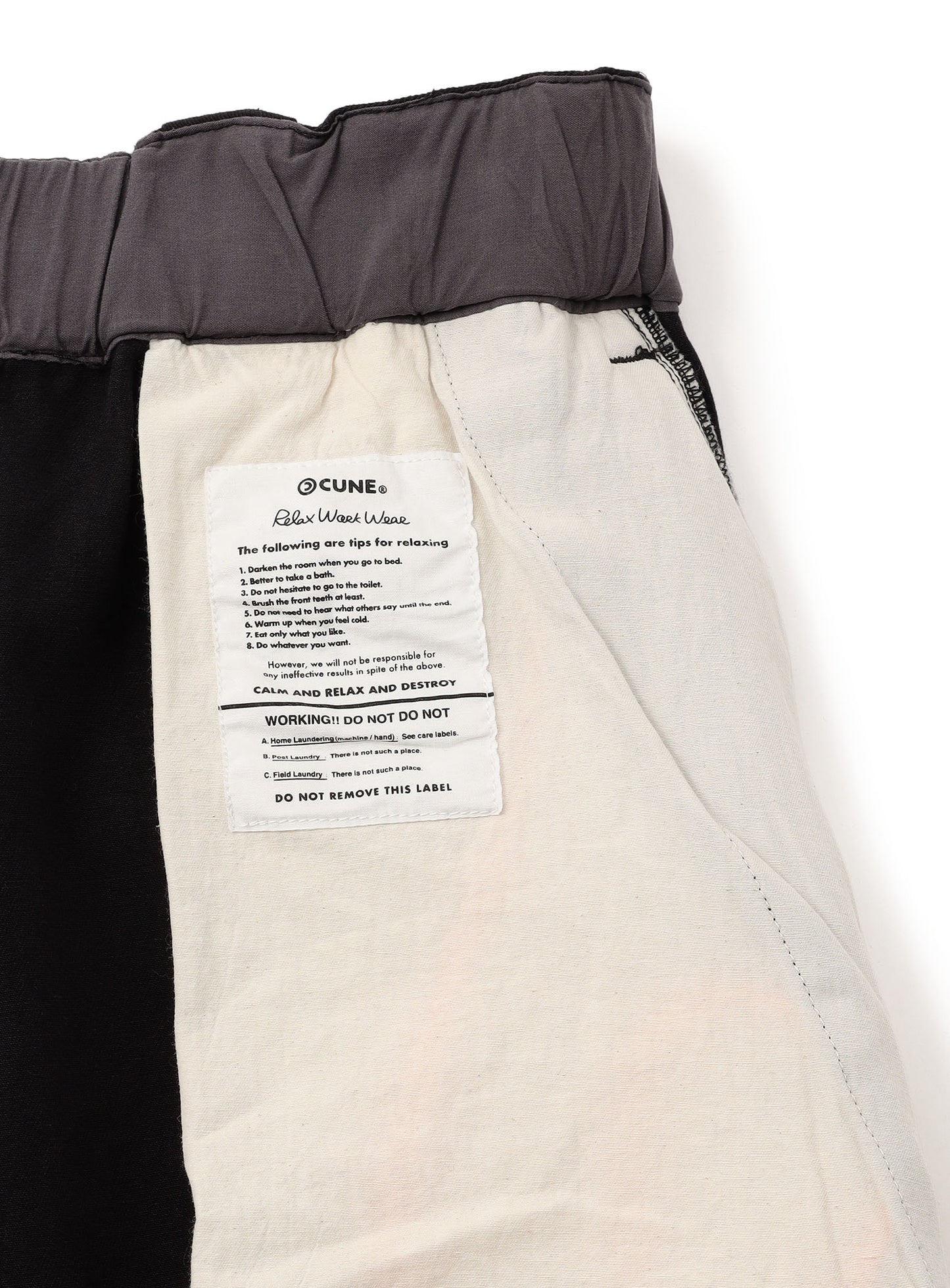 ＜CUNE RELAX WORK WEAR＞ CUNE WORK SHORTS
