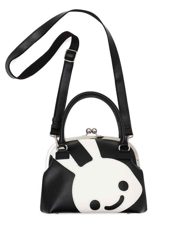 がま口ハンドバッグ