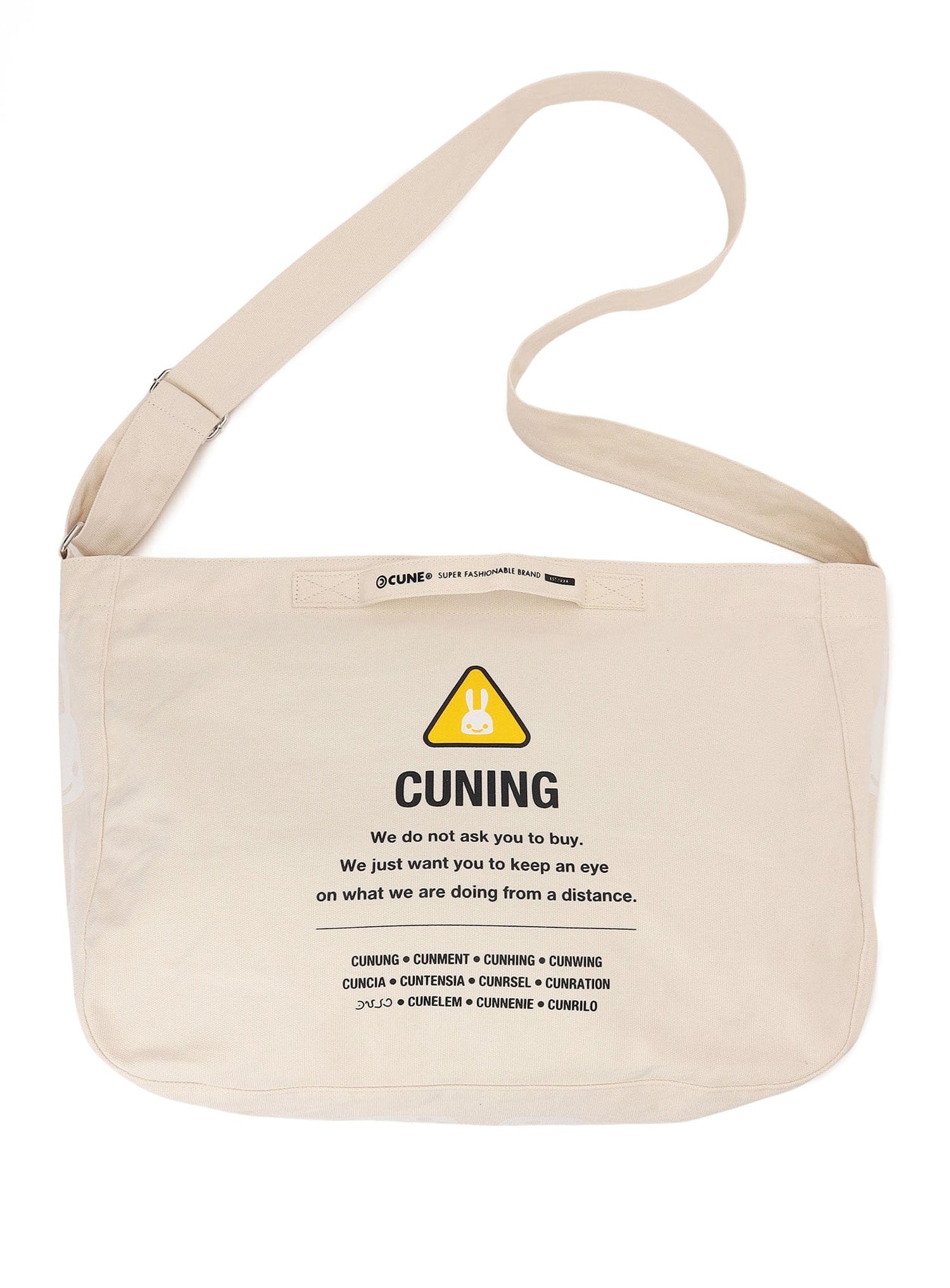 プリント2WAYバッグ 注意