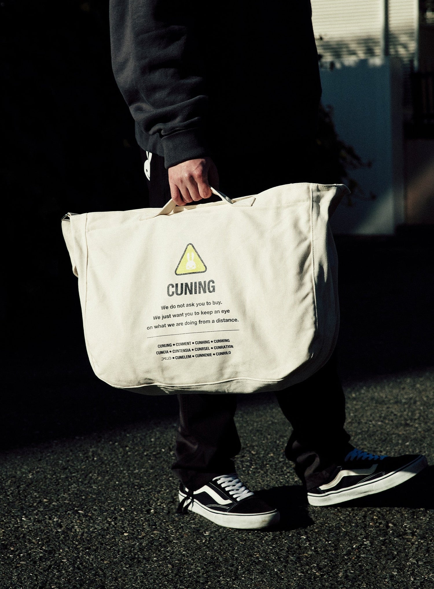 プリント2WAYバッグ 注意