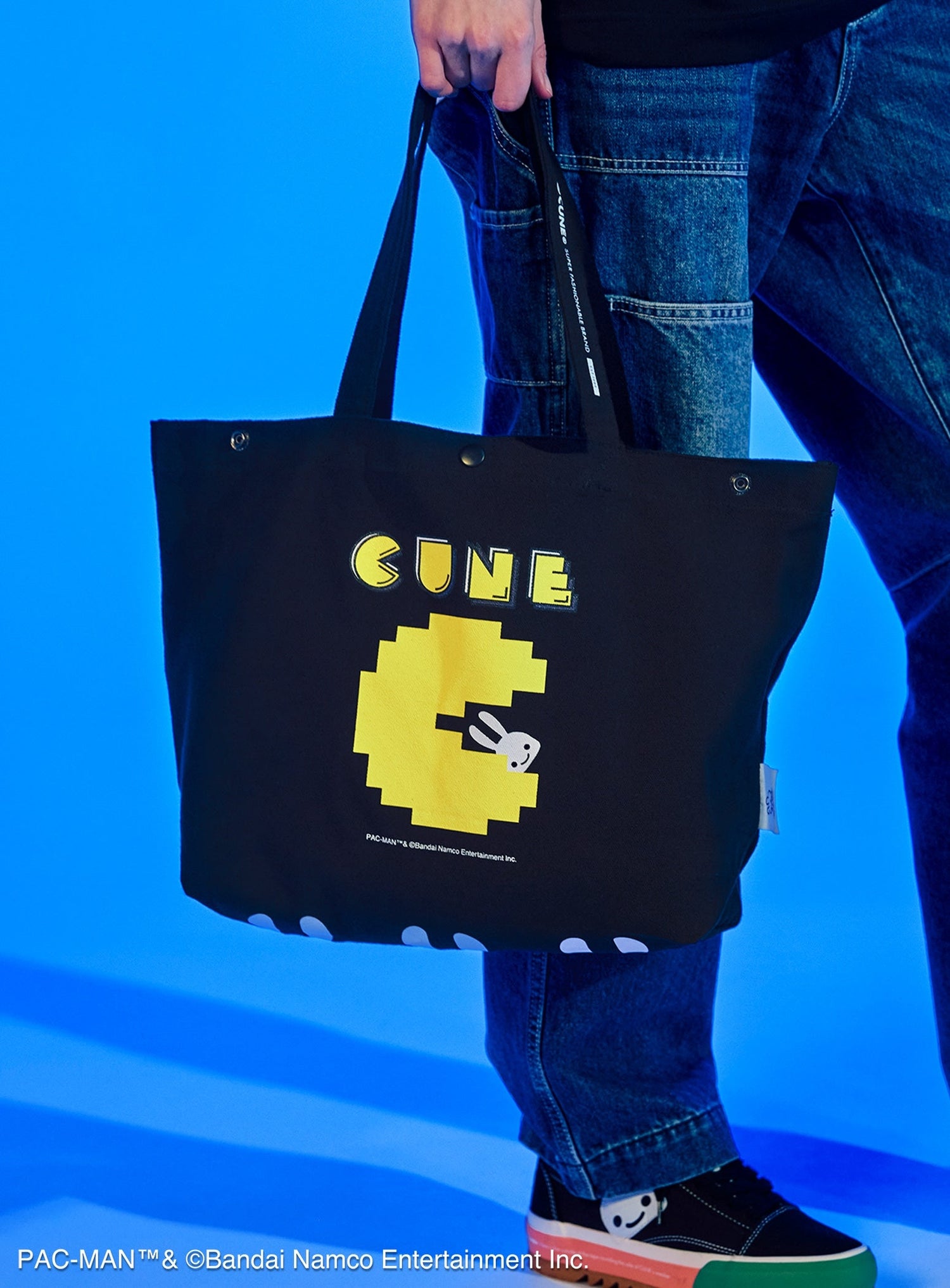 PACKMAN COLLAB TOTE BAG 食べられるウサギ