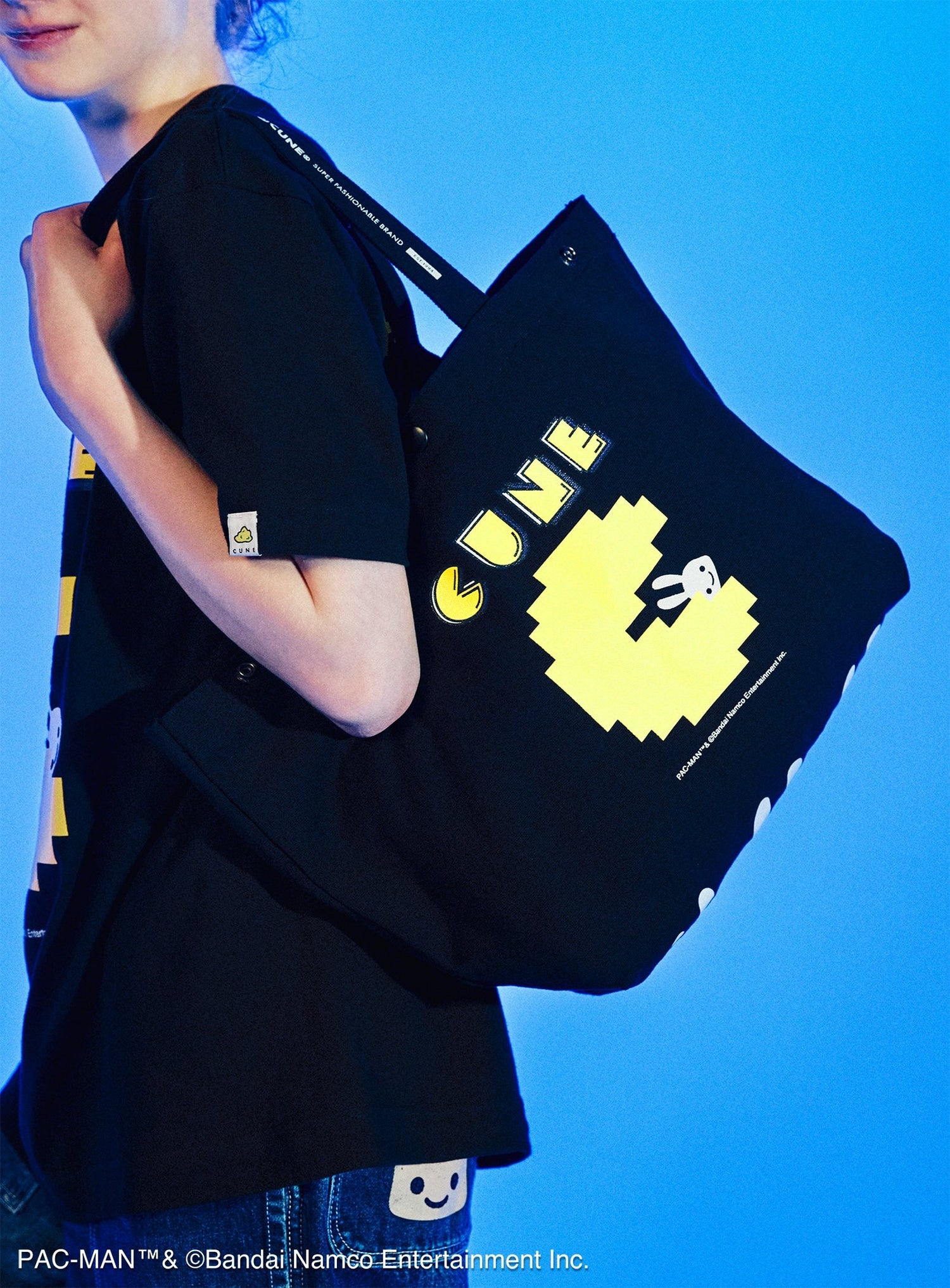 PACKMAN COLLAB TOTE BAG 食べられるウサギ