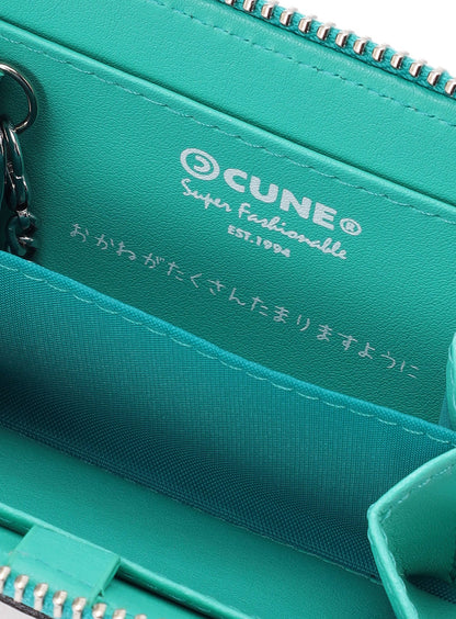 もこもこウサギストラップ+カードコインケース
