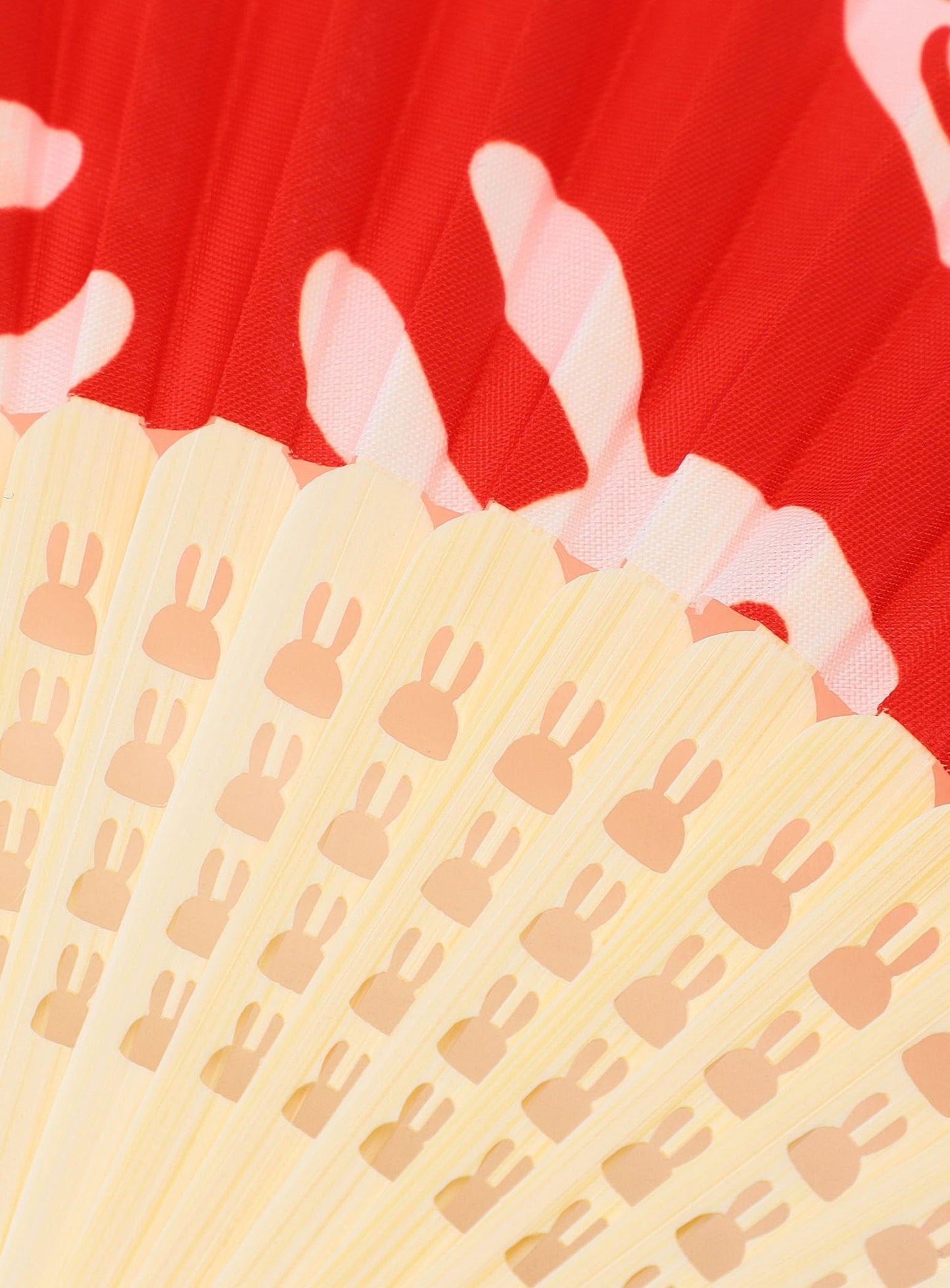 竹と布の扇子
