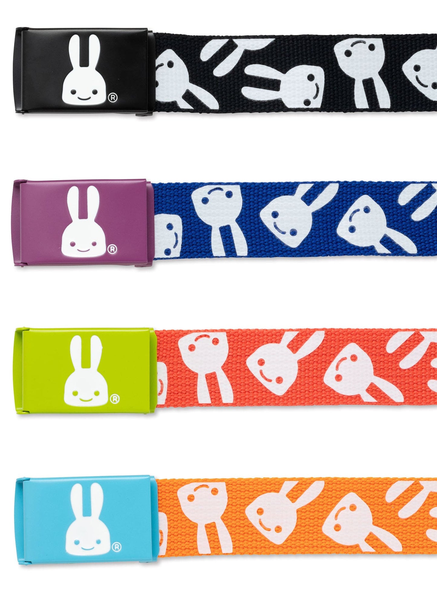 ウサギプリントベルト