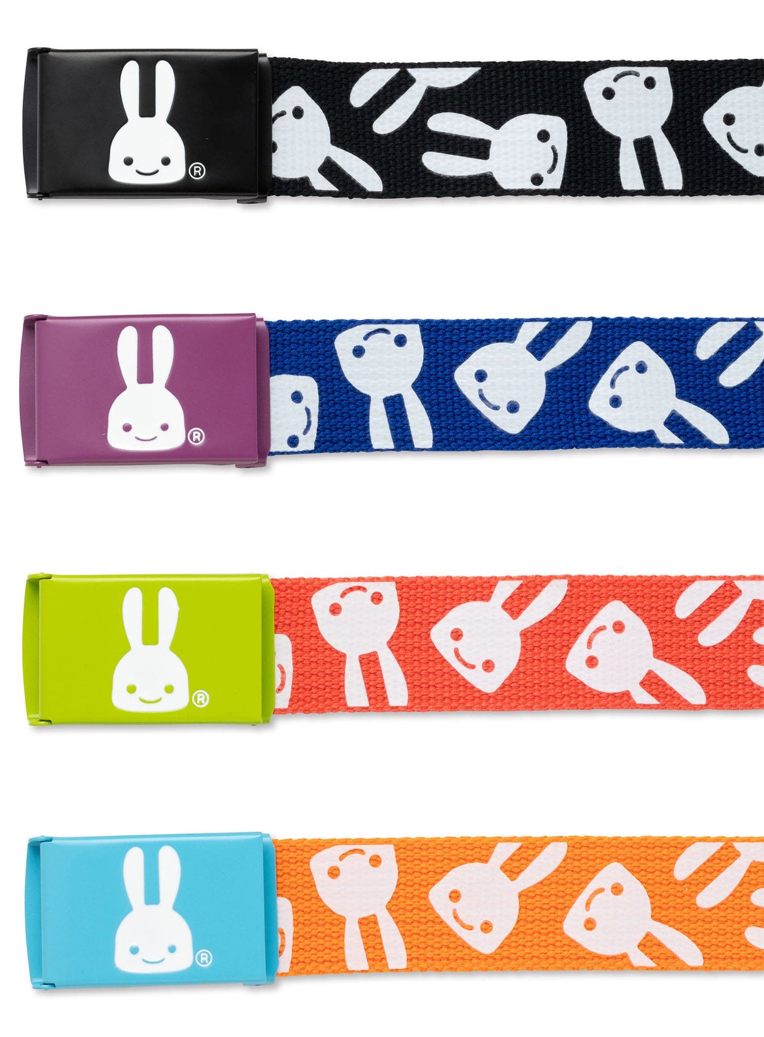 ウサギプリントベルト