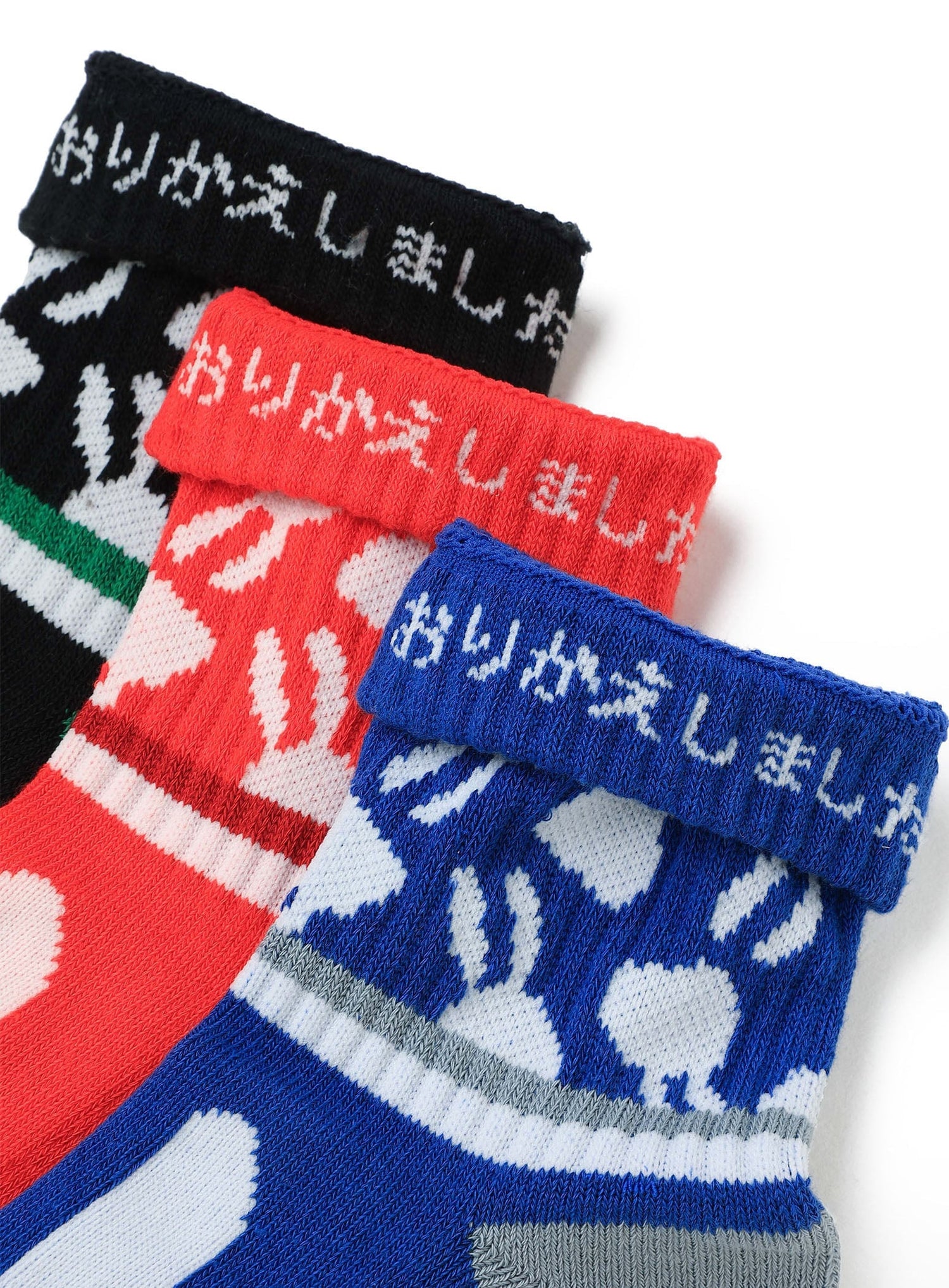 CUNEショートソックス ライン