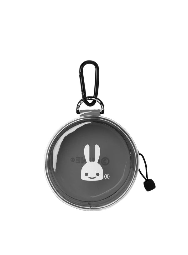 丸いクリアポーチ