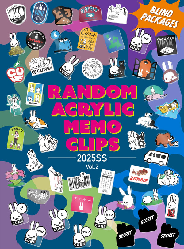 ランダムアクリルメモクリップ Vol.2