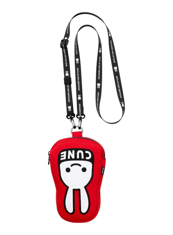 逆さCUNEウサギショルダーポーチ