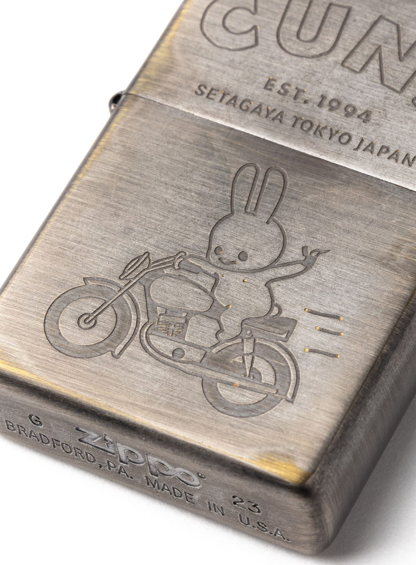 Zippoライター バイクうさちゃん