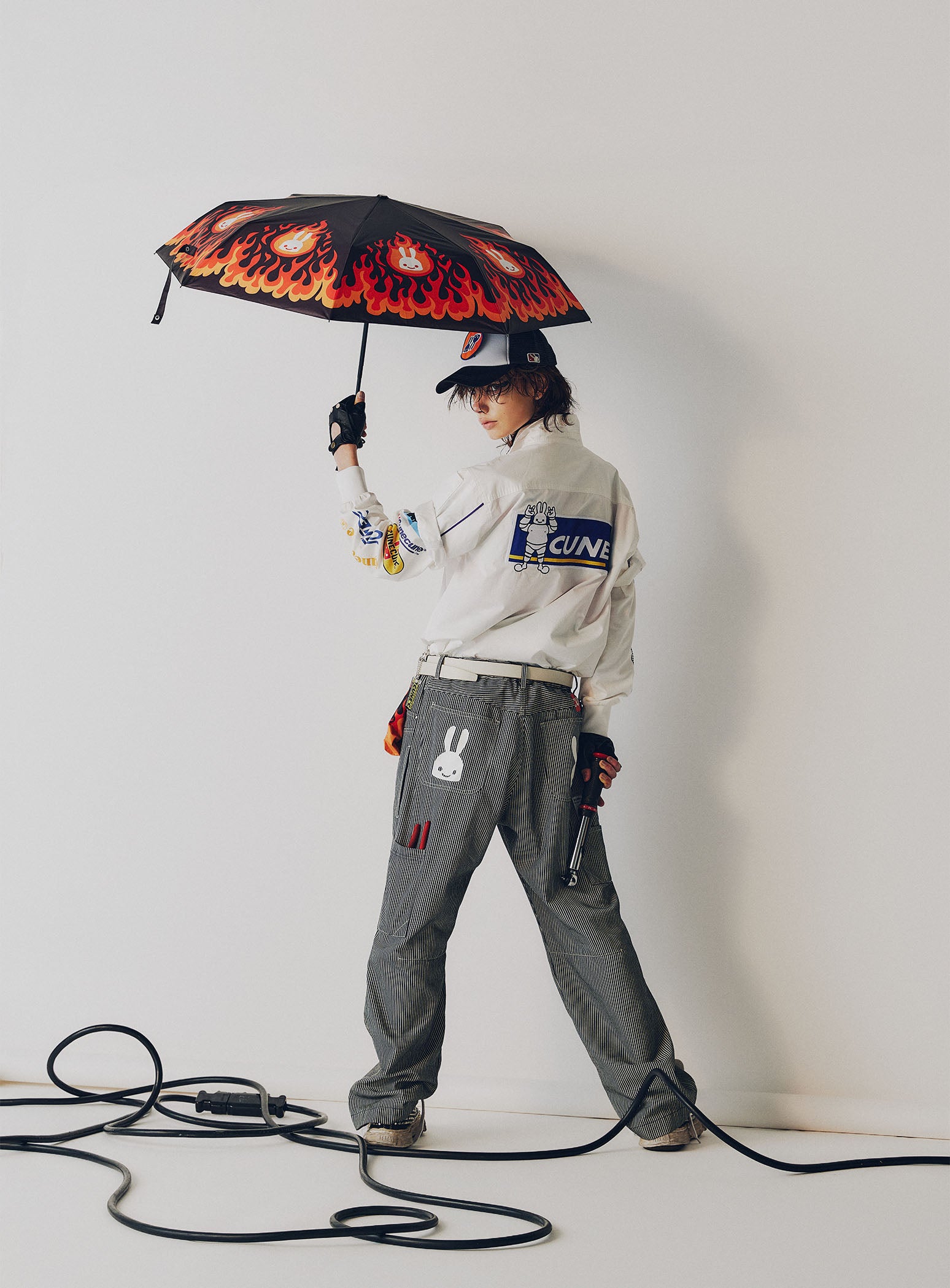 晴雨兼用折りたたみ傘 ファイヤー – CUNE