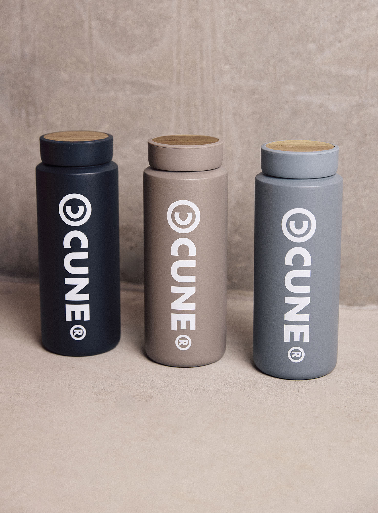 CUNE ステンレスボトル 420ml フタが木のステンレスボトル – CUNE