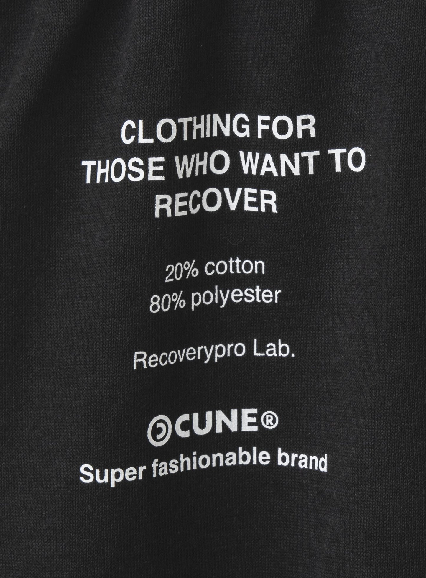 【一般医療機器】Recoverypro Lab. 疲労回復ウェア CUNE(R)