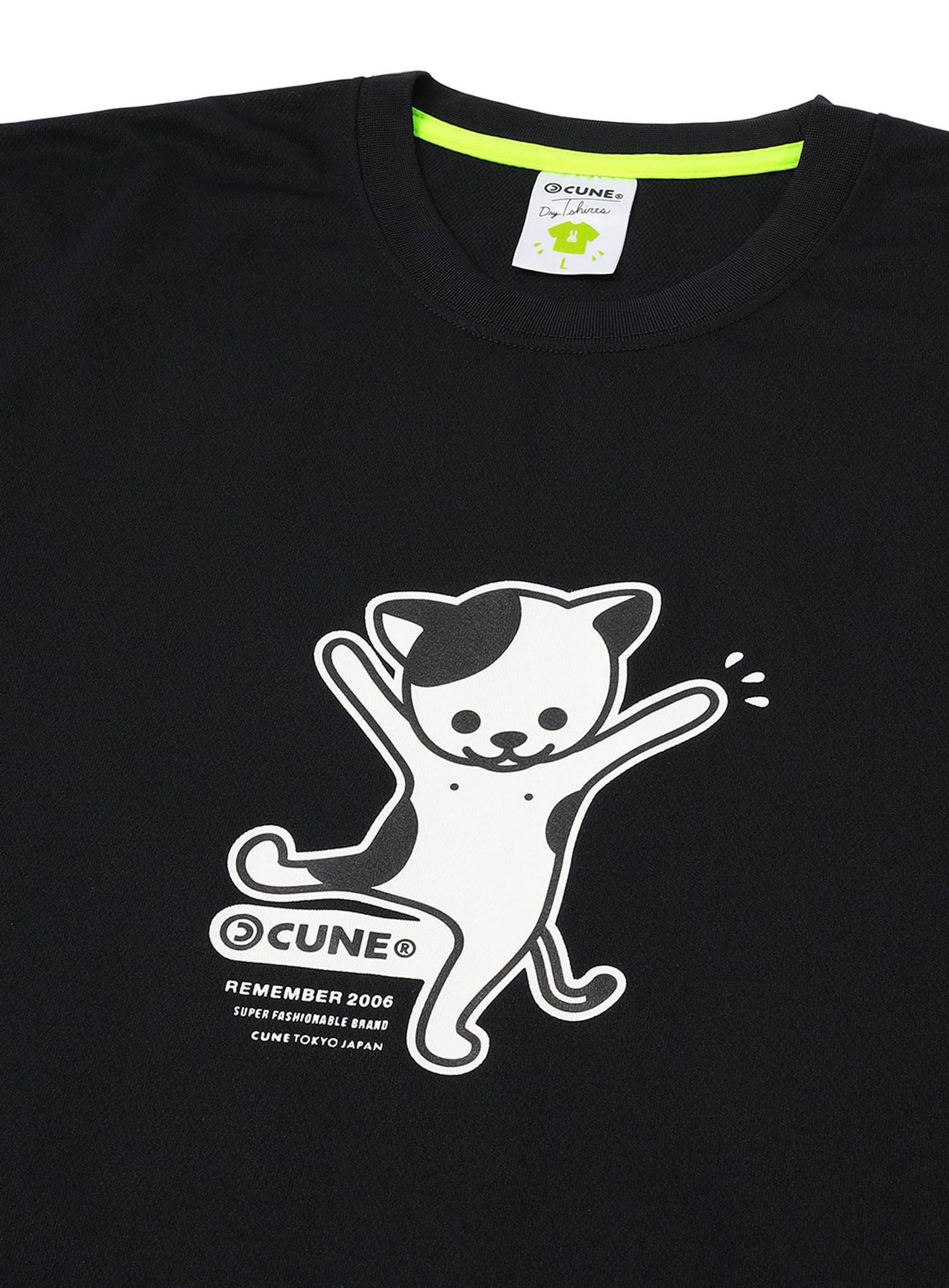 CUNE DRY T-SHIRTS 猫