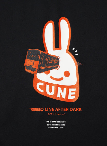 CUNE DRY T-SHIRTS 電車