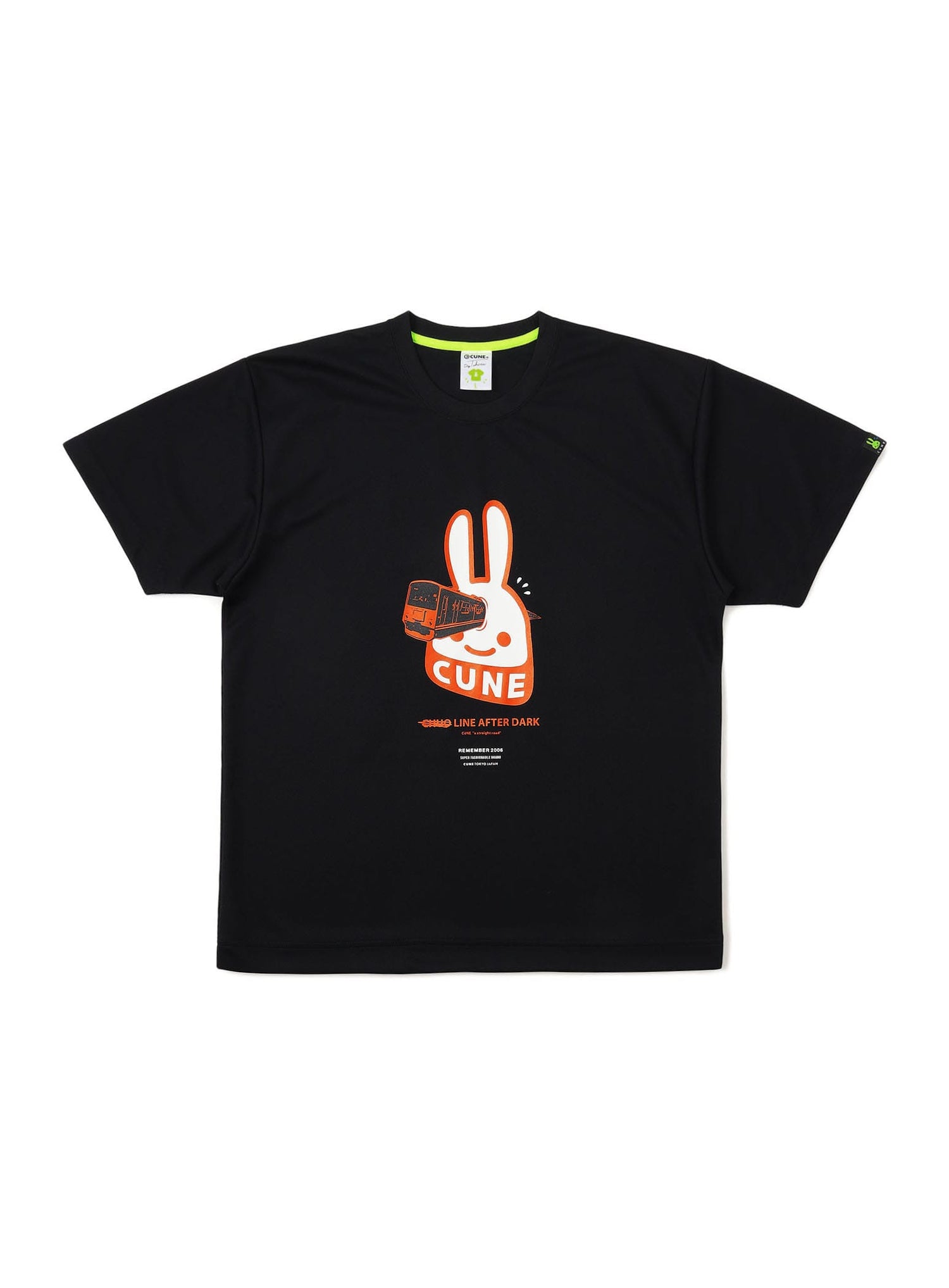 CUNE DRY T-SHIRTS 電車