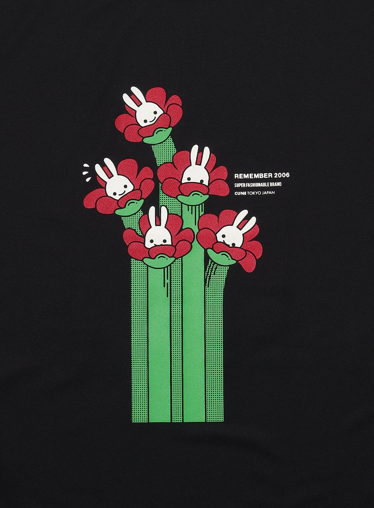 CUNE DRY T-SHIRTS お花