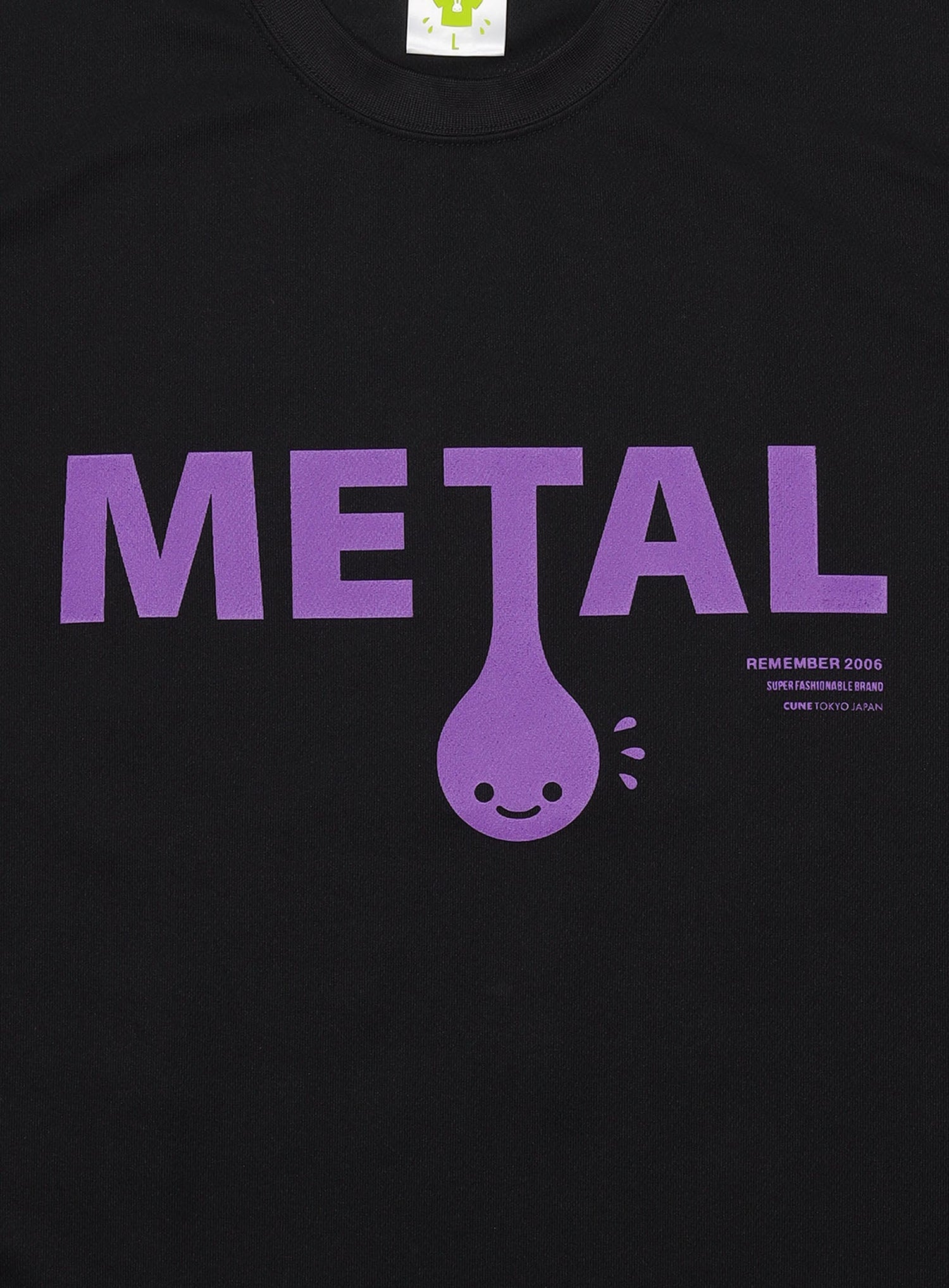 CUNE DRY T-SHIRTS メタル