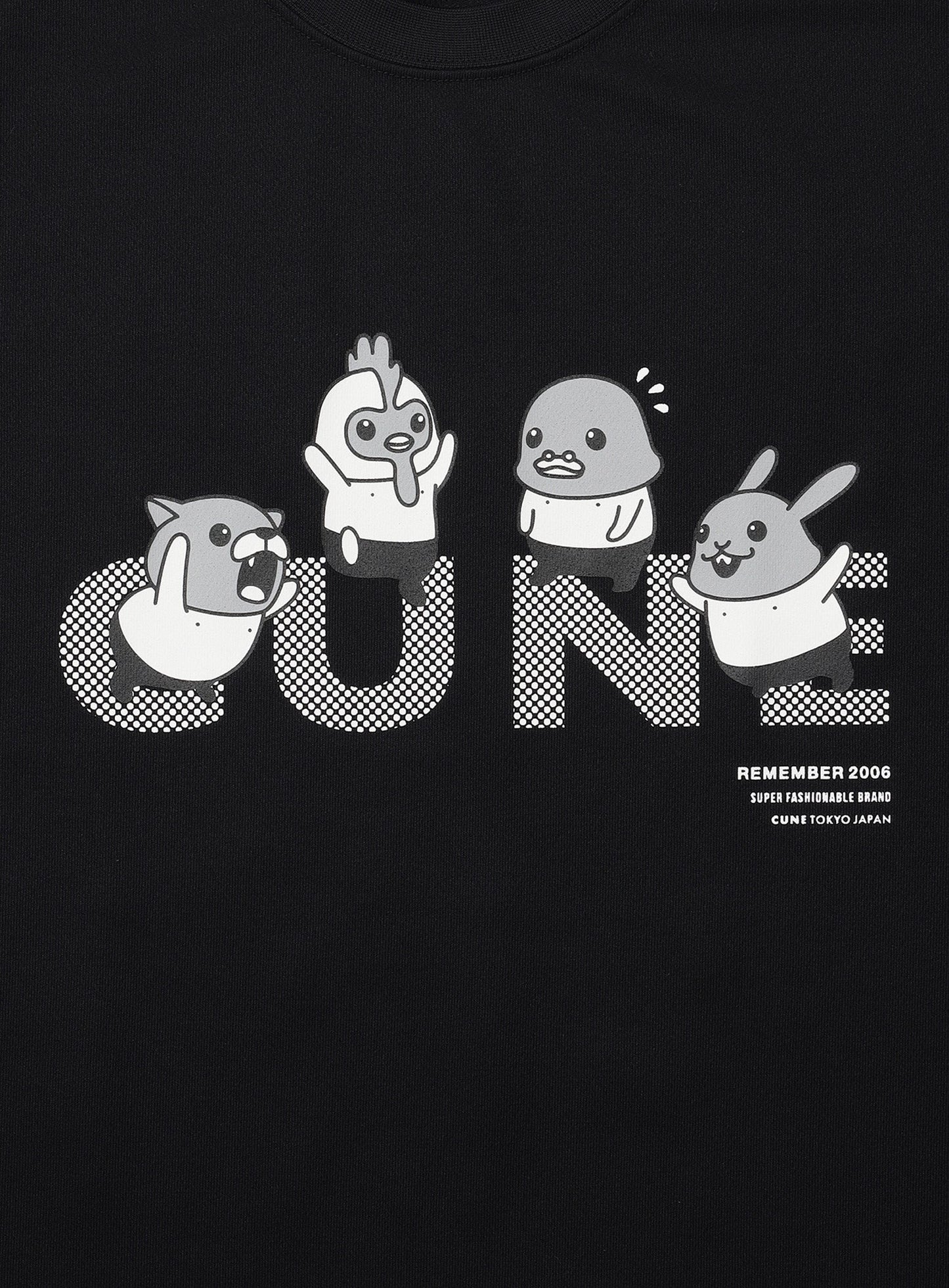 CUNE DRY T-SHIRTS キャラクター