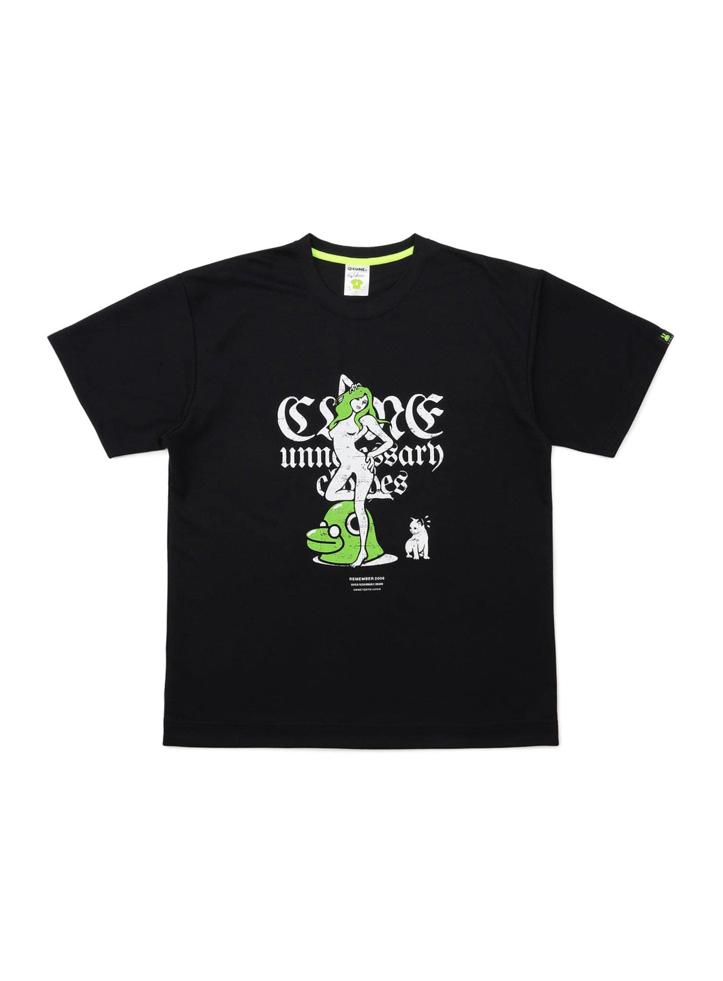 CUNE DRY T-SHIRTS 女性と鳩と猫