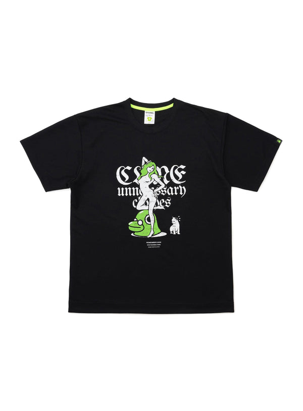 CUNE DRY T-SHIRTS 女性と鳩と猫